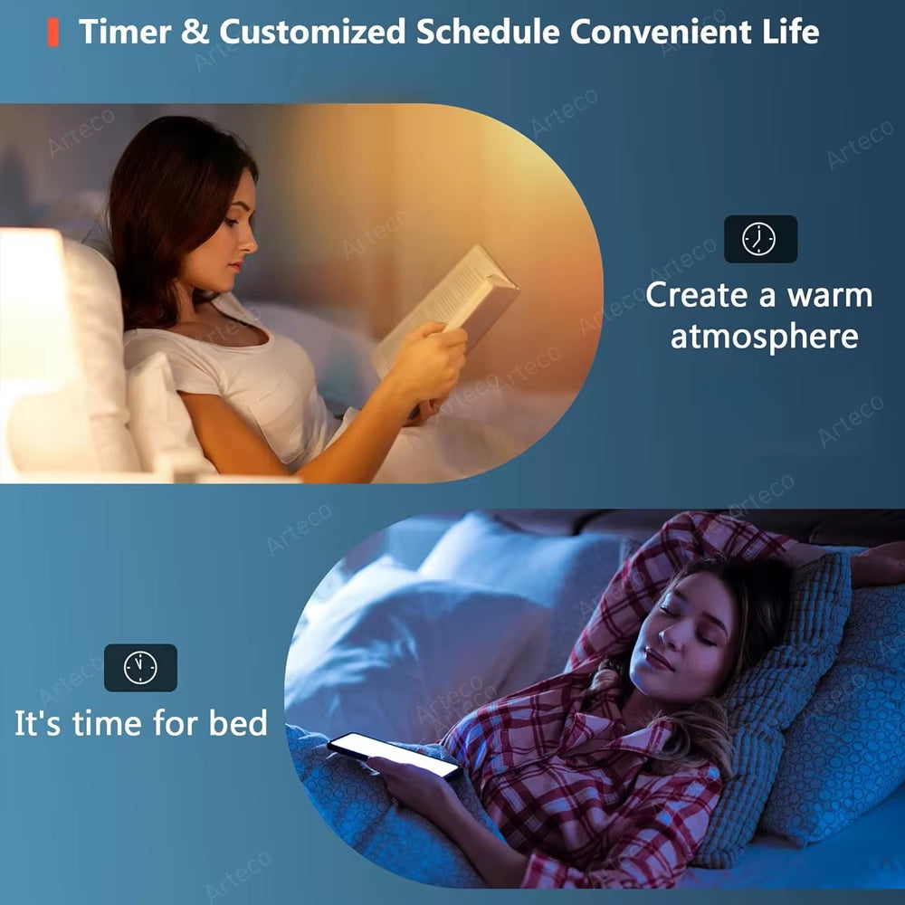 Tuya Wifi Smart Bulb Alexa Lamp 15W 18W Zigbee E27 RGB WW CW Smart Led Light Bulbs for Google Assistant Smart Life App Home Deco